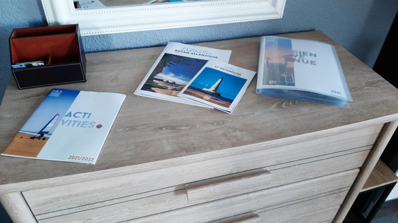 Le Petit Bleu De Didonne 28M2 150 M De La Plage Avec Balcon Сен-Жорж-де-Дидон Экстерьер фото